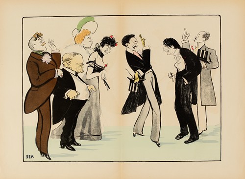 Jean Lorrain, Boldini, Kate Moore, Madeleine Lemaire, Montesquiou, Jean-Louis Forain et Yturri