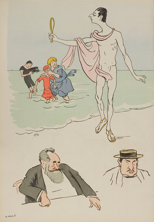 Le baron Maurice de Rothschild, Gaston Dreyfus et autres personnages