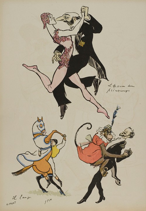 Le Massacre du Printemps ; Gabriel Astruc, Nijinsky, Frédéric Madrazzo
