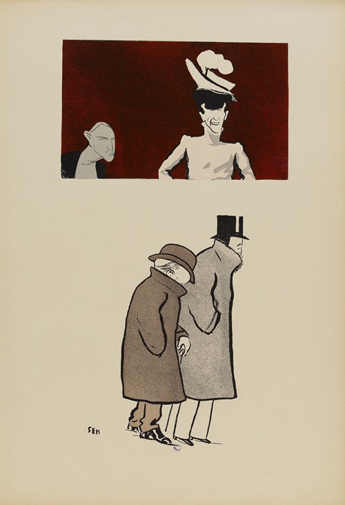 Louise Balthy, Edmond Porgès, Giovani Boldini et le marquis Antoine de Gontaut-Biron