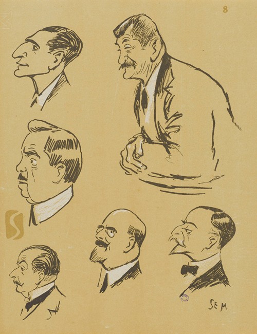 M. Bertelli, M. Jean Hennessy, M. d’Iriart d’Etcheparre, M. Garat, M. Hudelo et M. Darru