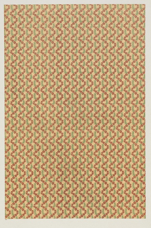 Lithografiertes Papier (nach venezianischen Mustern)