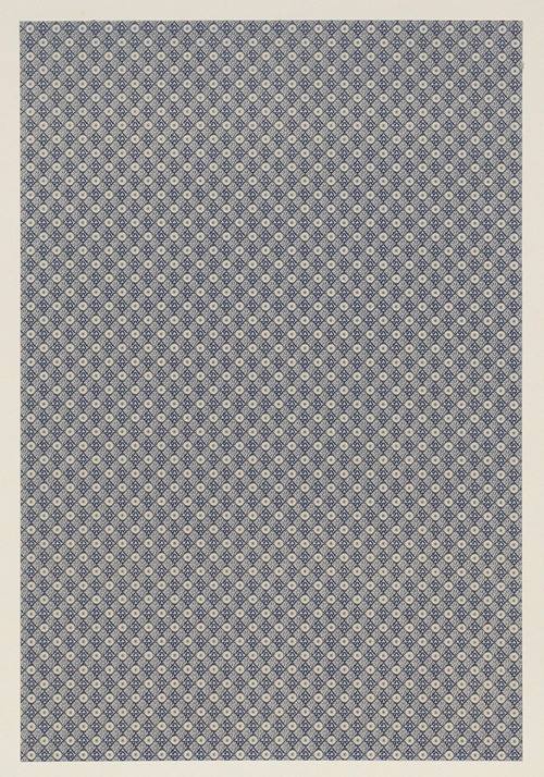 Walzendruckpapier (kleines Flächenmuster, nach alten Mustern)