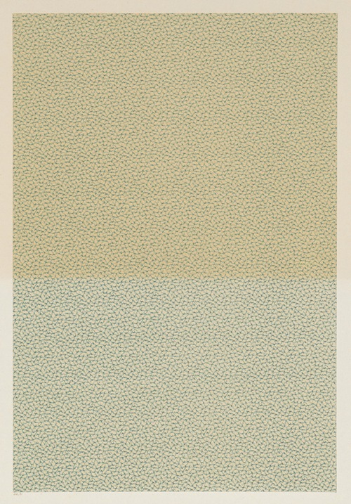 Walzendruckpapier (kleines Flächenmuster, nach alten Mustern)