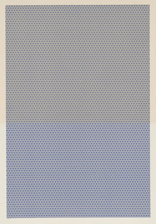 Walzendruckpapier (kleines Flächenmuster, nach alten Mustern)