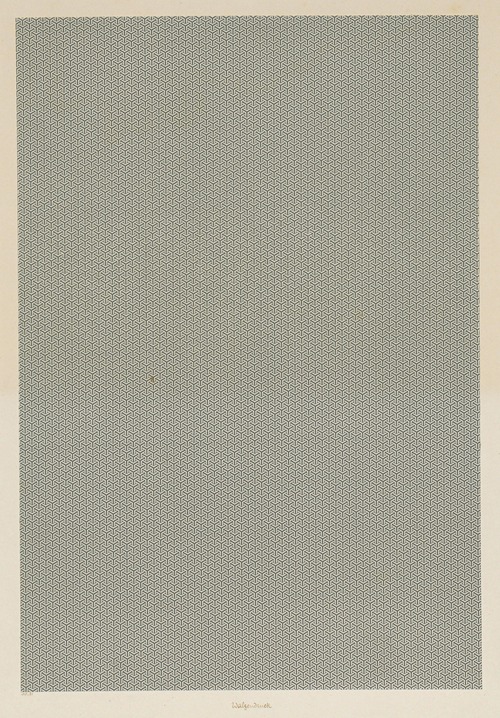 Walzendruckpapier (kleines geometrisches Flächenmuster)