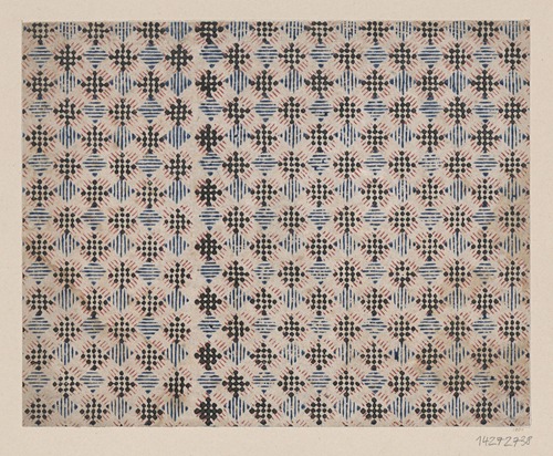 Modeldruckpapier (geometrisches Flächenmuster)