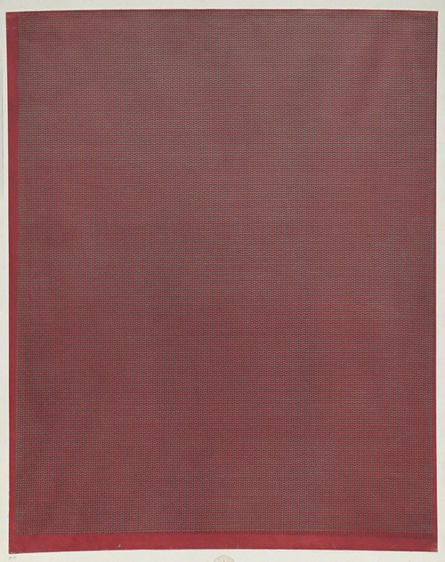 Modeldruckpapier mit Silberdruck (feines Gitter)