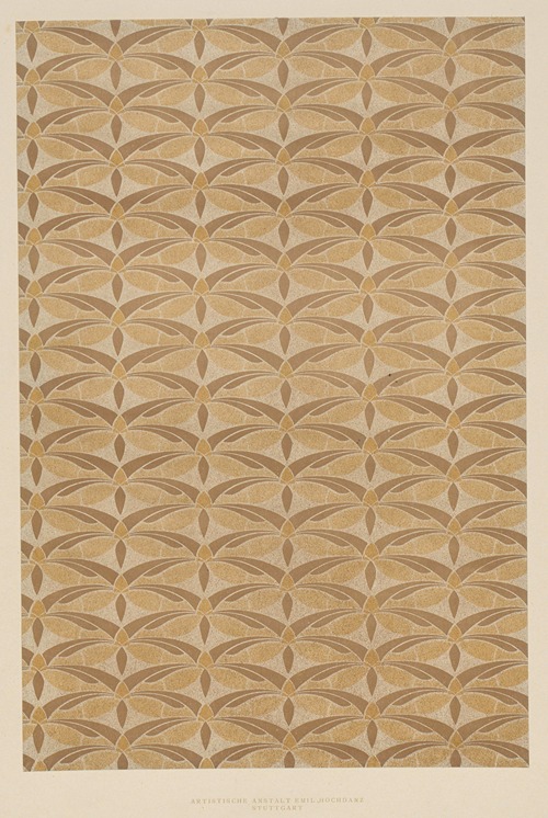 Lithografiertes Papier (Flächenmuster)