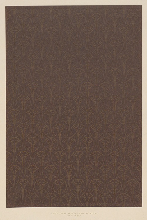 Lithografiertes Papier (grafisches Flächenmuster)