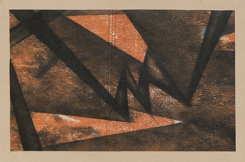 Schabloniertes Papier (Entwurf)