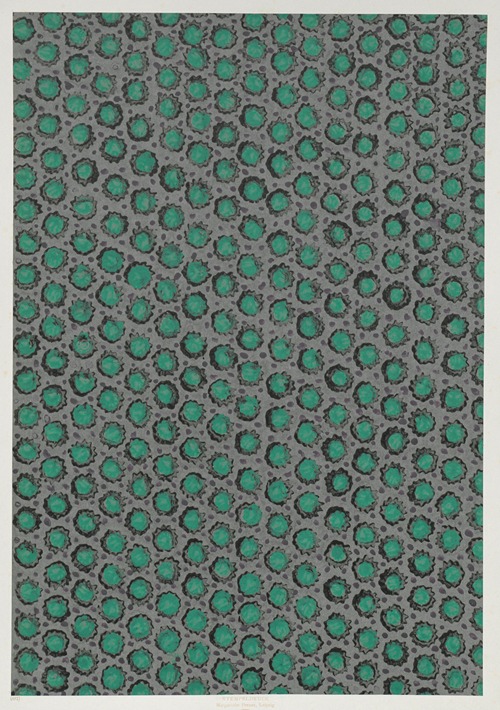 Stempeldruckpapier (Flächenmuster)