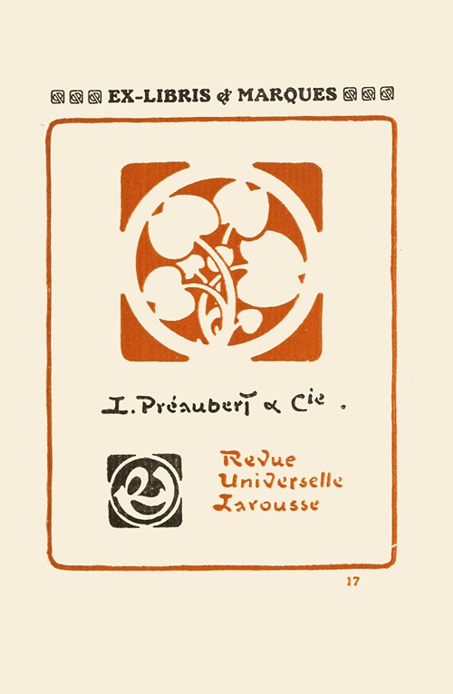 Le second livre des monogrammes, marques, cachets et es libris Pl.15