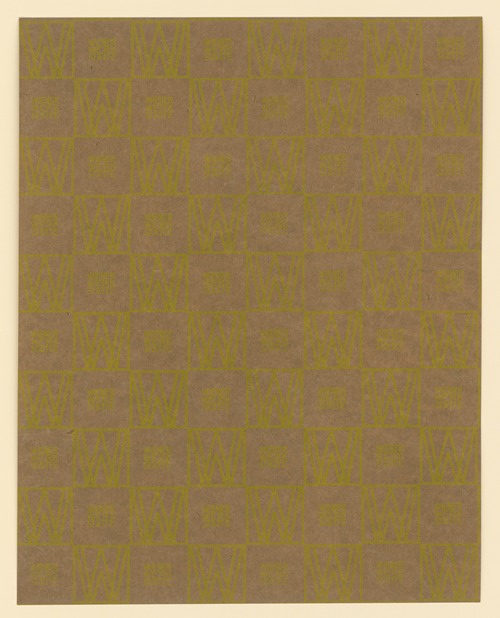 Packpapier der Wiener Werkstätte