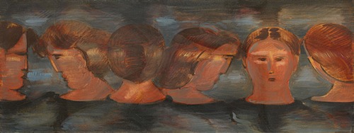 Sechs-Köpfe-Fries