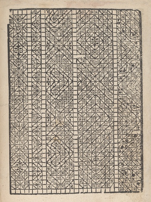 Giardineto novo di punti tagliati et gropposi per exercitio et ornamento delle donne Pl.07