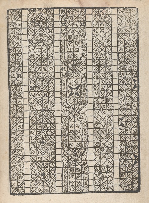 Giardineto novo di punti tagliati et gropposi per exercitio et ornamento delle donne Pl.11