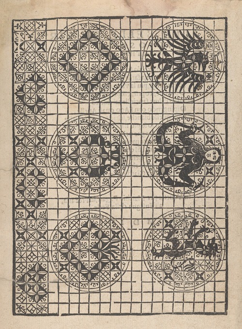 Giardineto novo di punti tagliati et gropposi per exercitio et ornamento delle donne Pl.13