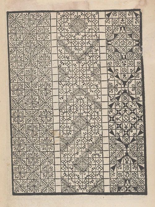 Giardineto novo di punti tagliati et gropposi per exercitio et ornamento delle donne Pl.31