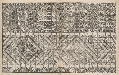 Giardineto novo di punti tagliati et gropposi per exercitio et ornamento delle donne Pl.36