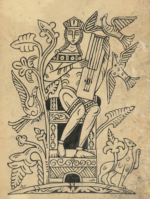 Gusli player