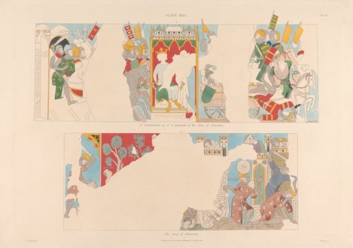 Vol. 6, Plate XXXI: A Continuation, as it is Presumed, of the Story of Antiochus. The Story of Abimelech.