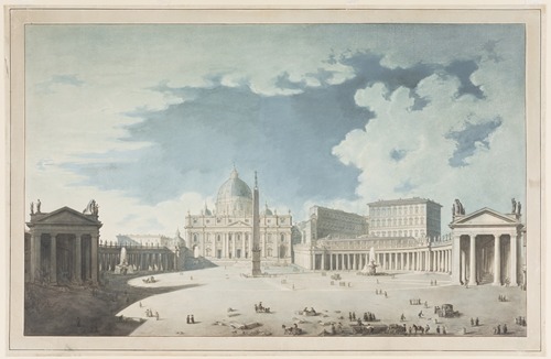 Peterskirche und Petersplatz in Rom