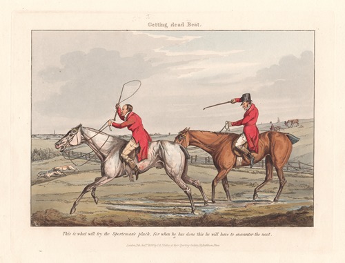 [Fox-hunting] Some Do and Some Don’t: It is All a Notion. Getting Dead Beat
