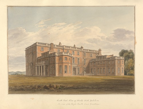 South East View of Newby Hall, Yorkshire, the Seat of the Right Hon’ble Lord Grantham