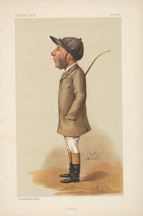 Jockeys of the Victorian and Edwardian Turf executed by Spy and others for the ‘Vanity Fair’ Series