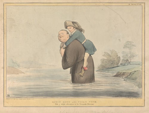 Robin Hood and Friar Tuck, with a Slight Alteration in the Dramatis Personae