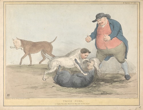 Trois Dogs; a Graphic Tale, with a Moral… for Those Who Can Find It Out!