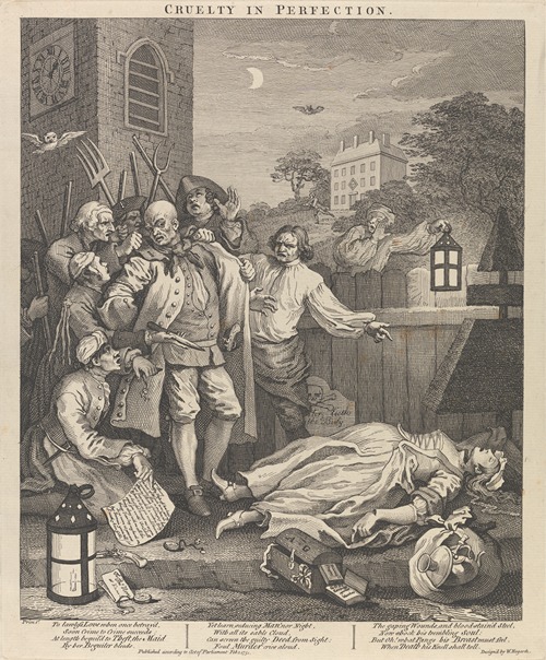 The Four Stages of Cruelty; Cruelty in Perfection (The Murderer)