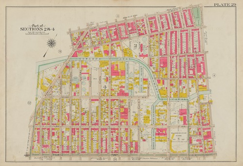 Bounded by Court Street, Presudent Street, Fourth Avenue, Prospect Avenue and Lorraine Street