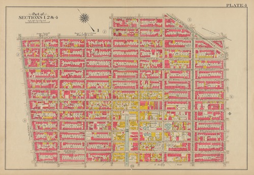 Bounded by Atlantic Avenue, Bond Street, Schermerhorn Street, Flatbush Avenue, Fifth Avenue, President Street and Court Street