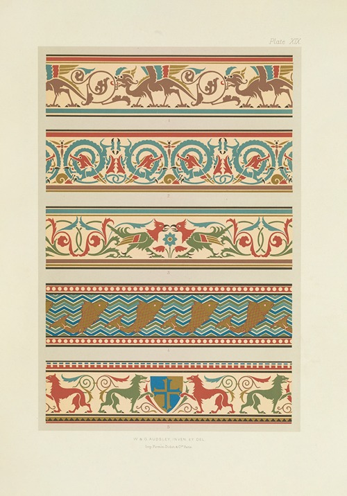 Polychromatic decoration as applied to buildings in the mediæval styles Pl.19