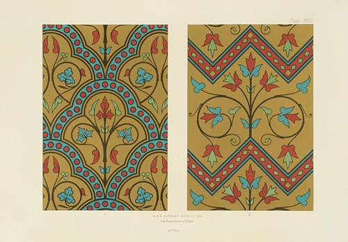 Polychromatic decoration as applied to buildings in the mediæval styles Pl.23
