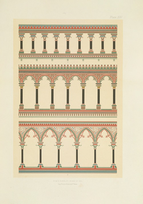 Polychromatic decoration as applied to buildings in the mediæval styles Pl.25