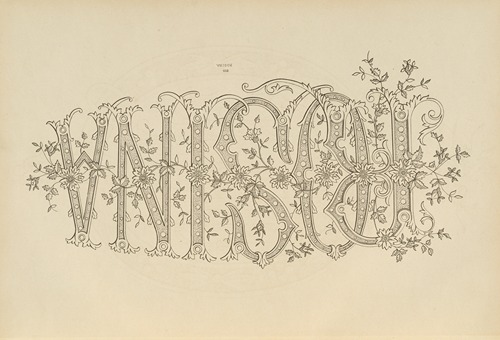 Album de chiffres & monogrammes couronnes de noblesse, françaises et etrangères Pl.076