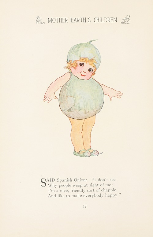 Mother Earth’s children; the frolics of the fruits and vegetables Pl.04