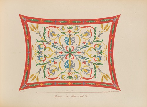 Ornamente aller klassischen Kunst-Epochen nach den Originalien in ihren eigenthümlichen Farben Pl.006