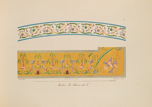 Ornamente aller klassischen Kunst-Epochen nach den Originalien in ihren eigenthümlichen Farben Pl.008