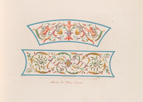 Ornamente aller klassischen Kunst-Epochen nach den Originalien in ihren eigenthümlichen Farben Pl.015