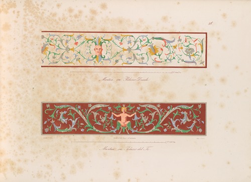 Ornamente aller klassischen Kunst-Epochen nach den Originalien in ihren eigenthümlichen Farben Pl.026