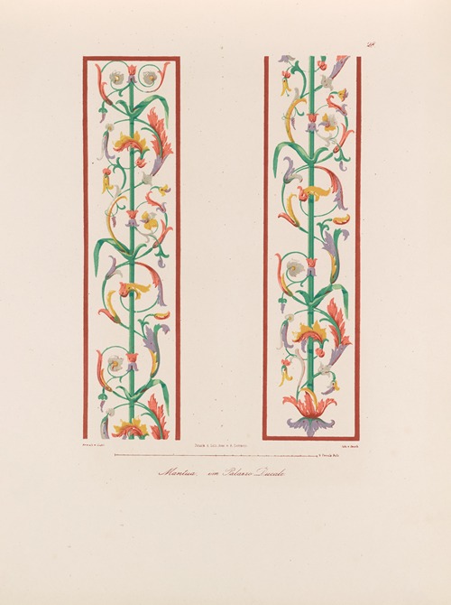 Ornamente aller klassischen Kunst-Epochen nach den Originalien in ihren eigenthümlichen Farben Pl.028