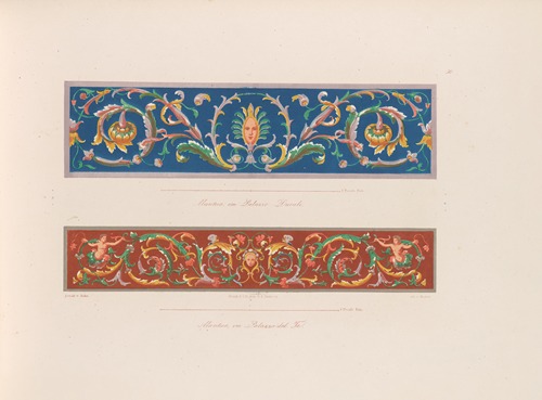Ornamente aller klassischen Kunst-Epochen nach den Originalien in ihren eigenthümlichen Farben Pl.030