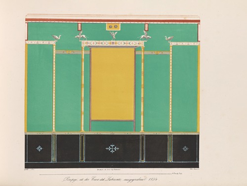 Ornamente aller klassischen Kunst-Epochen nach den Originalien in ihren eigenthümlichen Farben Pl.036