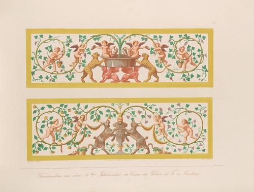 Ornamente aller klassischen Kunst-Epochen nach den Originalien in ihren eigenthümlichen Farben Pl.056