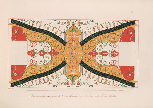 Ornamente aller klassischen Kunst-Epochen nach den Originalien in ihren eigenthümlichen Farben Pl.074