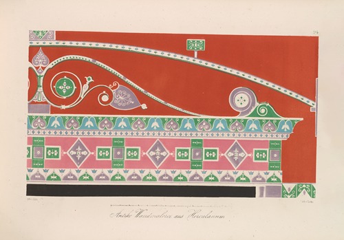 Ornamente aller klassischen Kunst-Epochen nach den Originalien in ihren eigenthümlichen Farben Pl.094